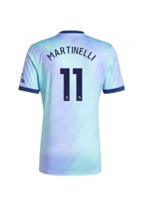 Arsenal Gabriel Martinelli #11 Voetbaltruitje 3e tenue 2024-25 Korte Mouw